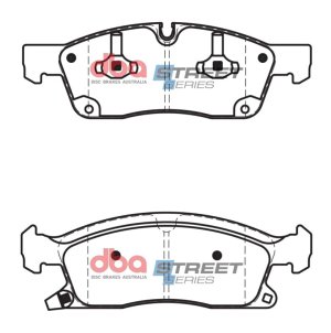 Dodge Durango Brake Pads - Front - DBA - Street Series - `11-`20