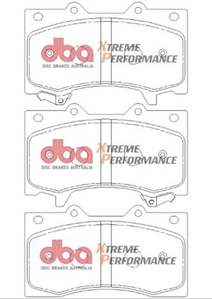 Nissan Patrol Y62 Brake Pads - Front - DBA - Xtreme Performance - `10-`27