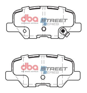 Mazda 6 Brake Pads - Rear - DBA - Street Series - `14-`18