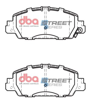 Honda Accord Brake Pads - Front - DBA - Street Series - `16-`18