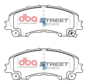 Infiniti Q50 Brake Pads - Front - DBA - Street Series - `14-`22