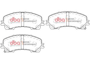 Infiniti Q50 Brake Pads - Front - DBA - XP Performance - `14-`19