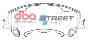 Nissan Rogue Brake Pads - Front - DBA - Street Series - 2018