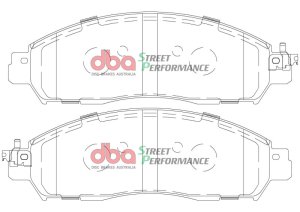 Nissan NP 300 Brake Pads - Front - DBA - SP Performance - `15-`23