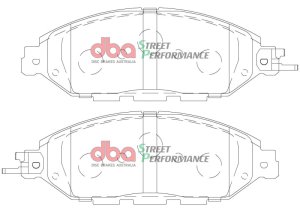 Infiniti JX35 Brake Pads - Front - DBA - SP Performance - 2013