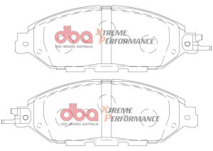 Infiniti JX35 Brake Pads - Front - DBA - Xtreme Performance - `13-`21