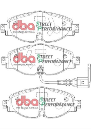 Audi A3 Brake Pads - Front - DBA - Street Performance - `15-`19
