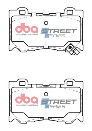 Infiniti FX50 Brake Pads - Front - DBA - Street Series - `09-`13