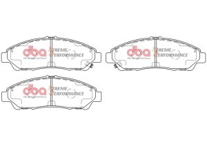 Honda Pilot Brake Pads - Front - DBA - Xtreme Performance - `09-`22 Honda Pilot Brake Pads - Front - DBA - Xtreme Performance - `09-`22