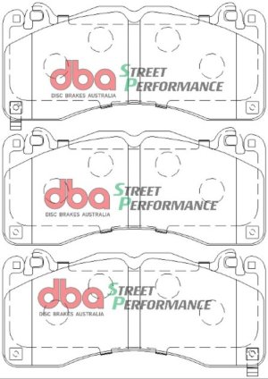 Ford Mustang Brake Pads - Front - DBA - SP500 - `15-`18