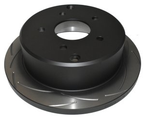 Pontiac GTO Brake Rotor (1) - Rear - DBA - T2 Street Slotted - 2004