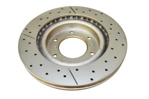 Chevrolet Avalanche 2500 Brake Rotor (1) - Rear - DBA - Street Series XGold - Gold - `02-`06