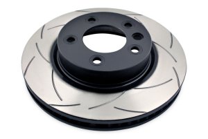 Volkswagen Touareg Brake Rotor (1) - Front - DBA - Slotted Street Series T2 - `15-`18