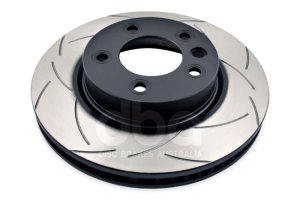 Volkswagen Touareg Brake Rotor (1) - Front - DBA - Slotted Street Series T2 - `15-`18