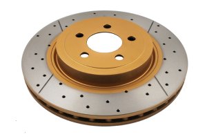 Dodge Challenger Brake Rotors (2) - Front - DBA - Street Slot & Drill - `09-`20 Dodge Challenger Brake Rotors (2) - Front - DBA - Street Slot & Drill - `09-`20
