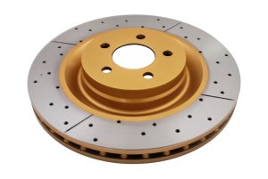 Dodge Challenger Brake Rotors (1) - Front - DBA - Street Series XGold - Gold - `08-`15