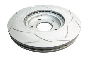 Hyundai Veloster Brake Rotor (1) - Front - DBA - Street Series Slotted - `13-`17