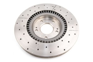 Hyundai Sonata Brake Rotor (1) - Front - DBA - Street Series XGold Drill & Slot - Gold - `15-`19 Hyundai Sonata Brake Rotor (1) - Front - DBA - Street Series XGold Drill & Slot - Gold - `15-`19