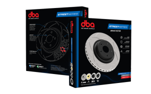 Honda Fit Brake Rotor (1) - Rear - DBA - Street Series T2 Slotted - `07-`13 Honda Fit Brake Rotor (1) - Rear - DBA - Street Series T2 Slotted - `07-`13