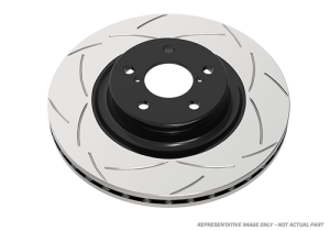 Honda Fit Brake Rotor (1) - Rear - DBA - Street Series T2 Slotted - `07-`13