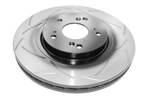 Honda Accord Brake Rotor (1) - Front - DBA - T2 Street Series Slotted - `03-`06