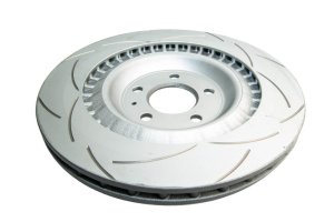 Porsche Macan Brake Rotor - Rear - DBA - Street Slotted - `15-`19