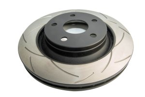 Jeep Wrangler Brake Rotors (1) - Front - DBA - T2 Street Slotted - `07-`18