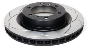Toyota Landcruiser 150 Series Brake Rotors (1) - Front - DBA - T2 Street Slotted - `11-`27