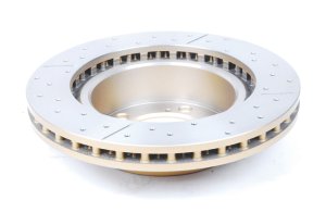 Toyota Landcruiser Brake Rotor (1) - Front - DBA - X Street Series Slot&Drill - `09-`15