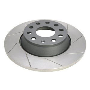 Audi A3 Brake Rotor (1) - Rear - DBA - Street Series T2 Slotted - `06-`08 Audi A3 Brake Rotor (1) - Rear - DBA - Street Series T2 Slotted - `06-`08