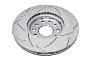 Volkswagen Jetta Brake Rotor (1) - Front - DBA - Street Series Slotted - `14-`20