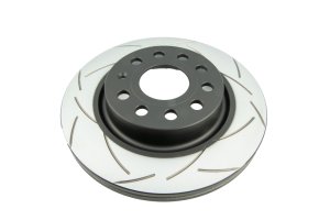 Volkswagen Jetta Brake Rotor (1) - Front - DBA - Street Series T2 Slotted - `13-`18