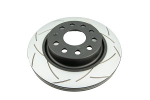 Volkswagen Jetta Brake Rotor (1) - Front - DBA - Street Series T2 Slotted - `13-`18