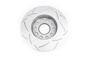Volkswagen Golf GTI Brake Rotors (1) - Rear - DBA - Street T2 Slotted - `10-`14 Volkswagen Golf GTI Brake Rotors (1) - Rear - DBA - Street T2 Slotted - `10-`14