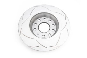 Volkswagen Passat CC Brake Rotor (1) - Rear - DBA - Street Series T2 Slotted - `09-`17