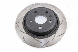 Audi A4 Brake Rotor (1) - Rear - DBA - Street Series T2 Slotted - `09-`20