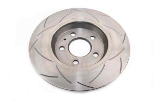 Audi A4 Brake Rotor (1) - Rear - DBA - Street Series T2 Slotted - `09-`20