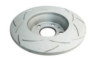 Audi TT Quattro Brake Rotor (1) - Rear - DBA - Street Series T2 Slotted - `09-`15