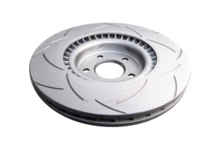 Audi A4 Quattro Brake Rotors (1) - Front - DBA - T2 Slotted Street Series - `08-`12