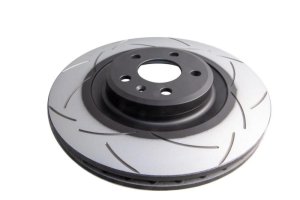 Audi A5 Quattro Brake Rotors (1) - Front - DBA - T2 Slotted Street Series - `07-`11