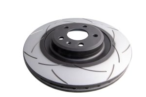 Audi A5 Quattro Brake Rotors (1) - Front - DBA - T2 Slotted Street Series - `07-`11