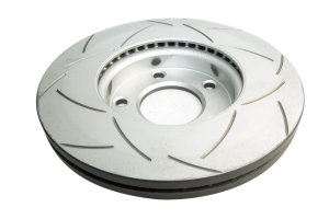 Mazda 3 Brake Rotor (1) - Front - DBA - Street Slotted T2 Series - `04-`05