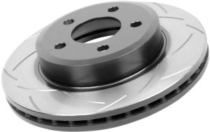 Acura RL Brake Rotor (1) - Front - DBA - T2 Street Series Slotted - `05-`12