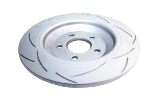 Ford Focus Brake Rotor (1) - Rear - DBA - Street T2 Slotted - `16-`19