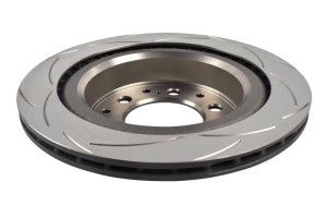 Lexus LX600 Brake Rotor (1) - Rear - DBA - 4X4 Survival Series Slotted - 2022+