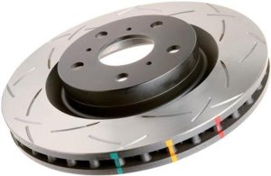 Chrysler PT Cruiser Brake Rotor (1) - Front - DBA - 4000 Series T3 Slotted - `01-`10