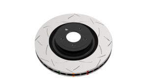 Ford Fiesta ST Brake Rotor (1) - Rear - DBA - 4000 Series T3 Slotted - `14-`19