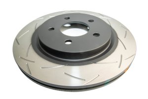Ford Mustang Brake Rotor (1) - Rear - DBA - 4000 Series Slotted - `05-`13 Ford Mustang Brake Rotor (1) - Rear - DBA - 4000 Series Slotted - `05-`13