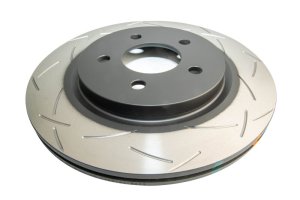 Ford Mustang Brake Rotor (1) - Rear - DBA - 4000 Series Slotted - `05-`13 Ford Mustang Brake Rotor (1) - Rear - DBA - 4000 Series Slotted - `05-`13