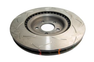 Ford Mustang GT Brake Rotor (1) - Front - DBA - 4000 Series T3 Slotted - `05-`10
